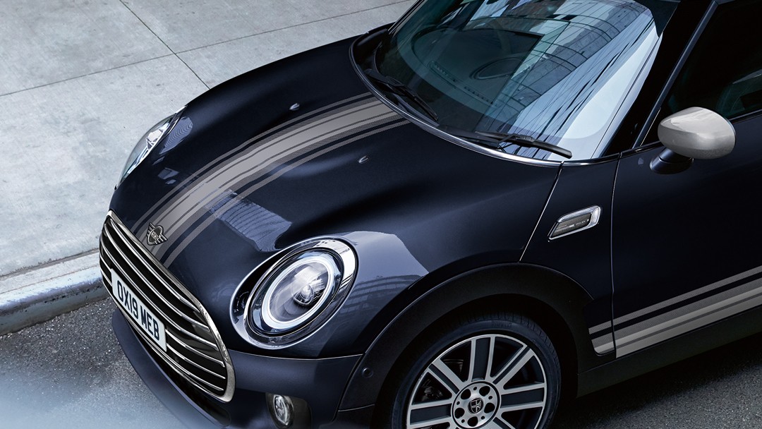 専用ボンネット・ストライプ